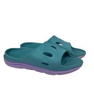 Hoka One One Ora 3 Recovery Slides Sandals Youth 7 Orthopedic Comfort